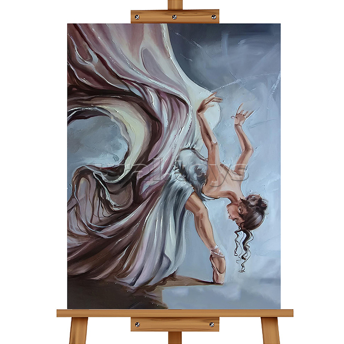 Набор для рисования "Картина по номерам 40*50 см. Балерина"