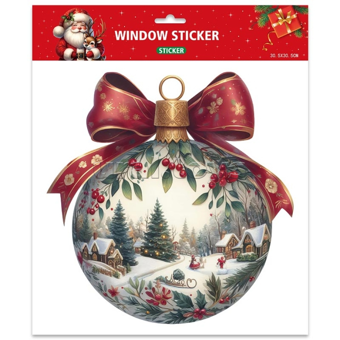 Наклейки декоративные Новый год