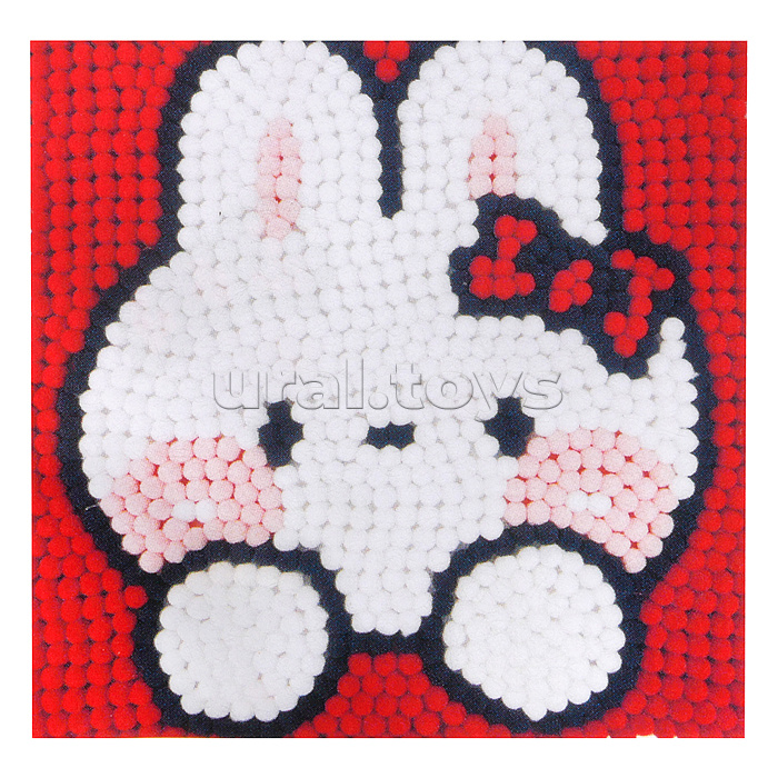 Набор творческая мастерская "Зайка с бантиком" 30*30 см.