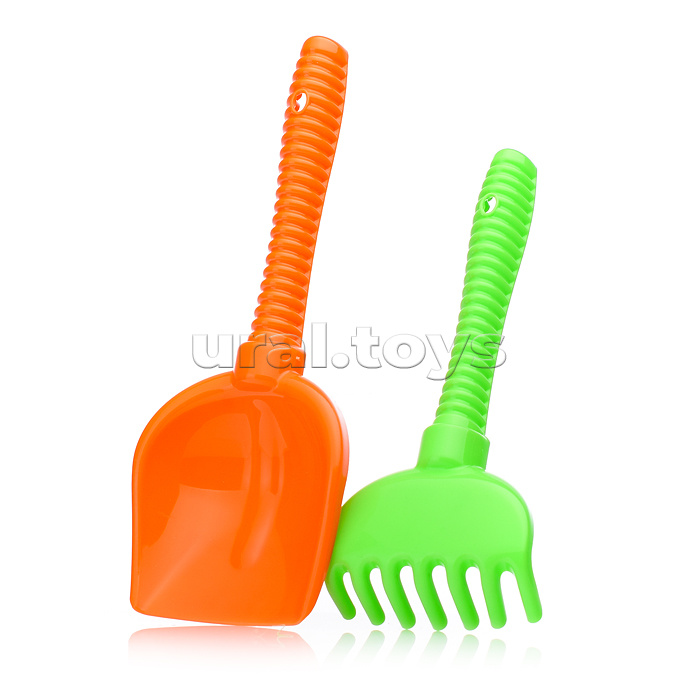 Набор для песка №178 (лопатка+грабли)