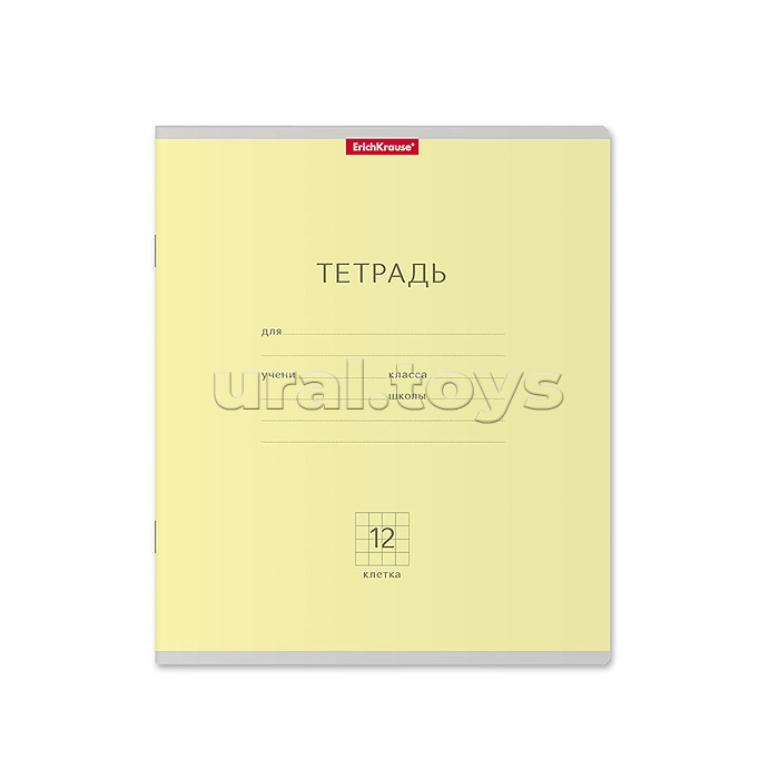 Тетрадь 12л., клетка, Классика Тетрадь 12л., клетка, Классика