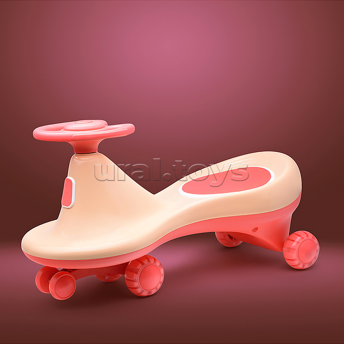 Каталка-бибикар, в коробке (розовый)