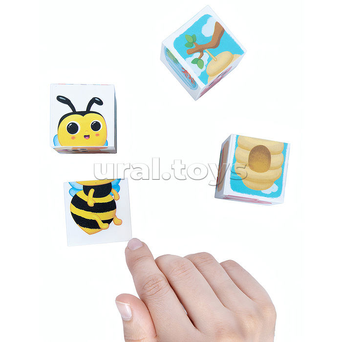 Кубики пластмассовые Умные кубики "Где мой домик?" 6 шт (18 картинок) Baby Toys Кубики пластмассовые Умные кубики "Где мой домик?" 6 шт (18 картинок) Baby Toys