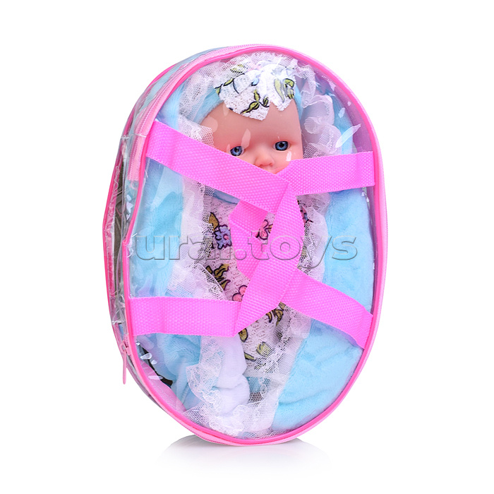 Пупс  с аксессуарами "Карина" в сумке