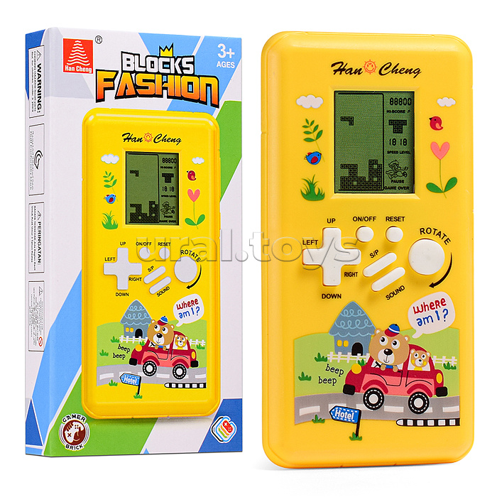 Игра электронная "Blocks fashion" в коробке