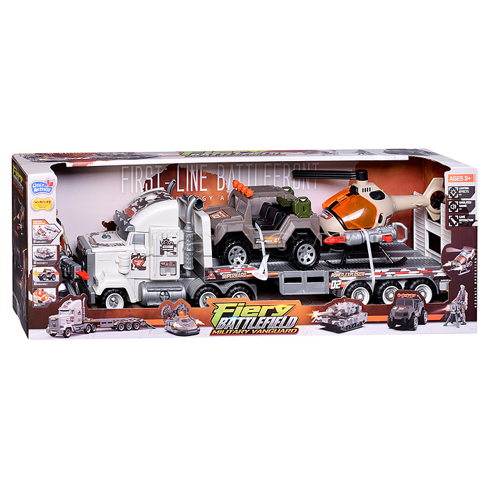 Набор машин "Армия" в коробке