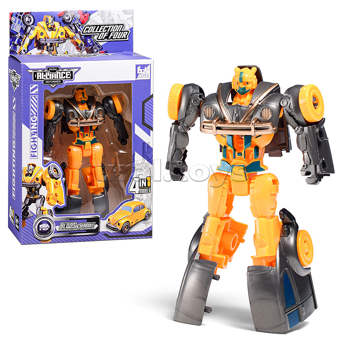 Робот "Молниеносный странник" в коробке