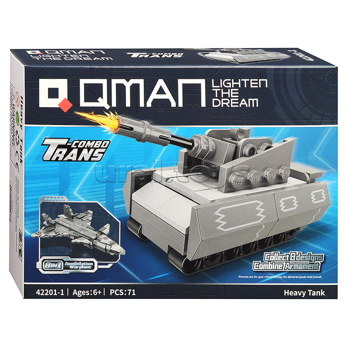 Конструктор "Военная техника" 8 в 1, в коробке