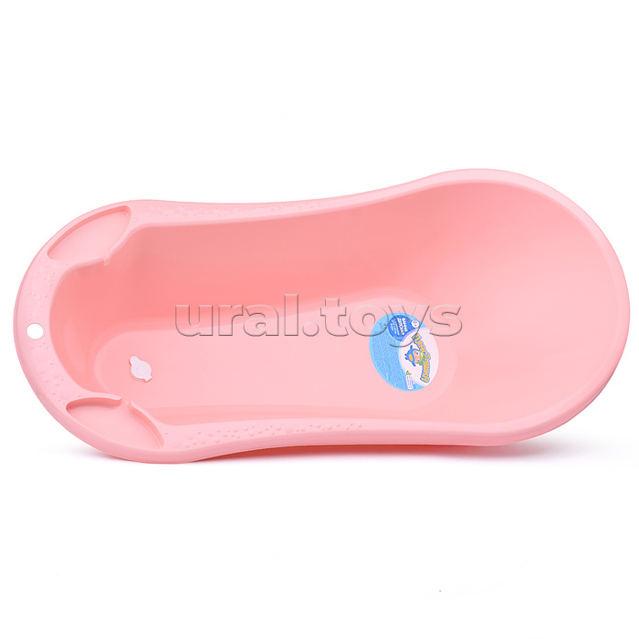 Ванна детская с клапаном для слива воды, 1000х490х305мм, 46л (Светло-розовый)