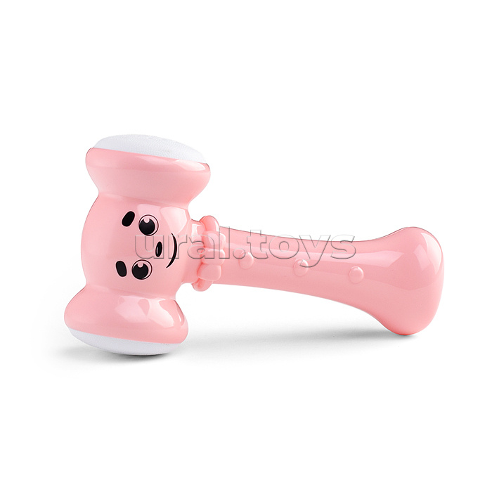 Погремушка "Веселая кувалдочка" Коллекция "Зефир"