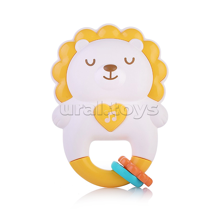 Игрушка развивающая "Погремушка Слоник" на листе