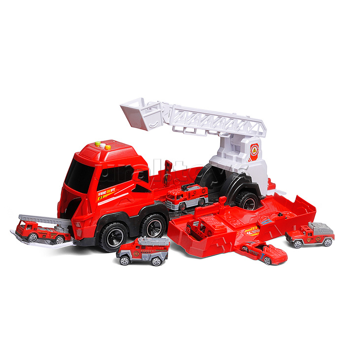Машина "Пожарная команда" в коробке