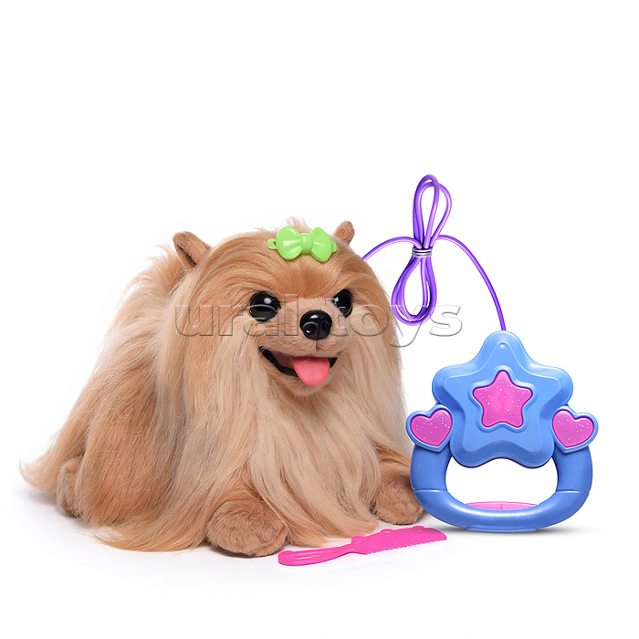 Собака "Тошка" (бегает, кружится, меняет голос) в коробке