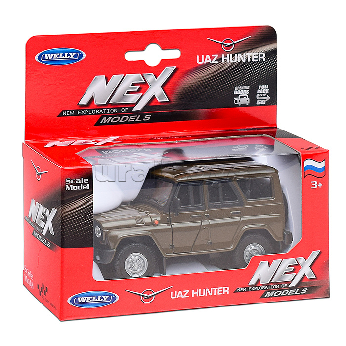 Машинка 1:38, в асс., набор 23RUS