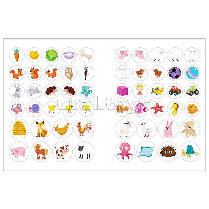 Наклейки для малышей. Развитие мышления