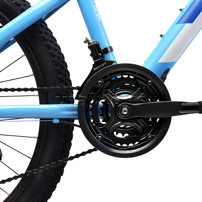 Велосипед 24" Rocket Aries 2.0 , цвет синий, размер 13"