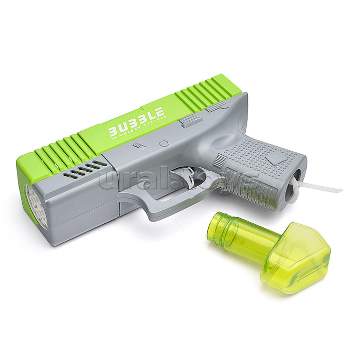 Пистолет для мыльных пузырей "Веселье" в коробке