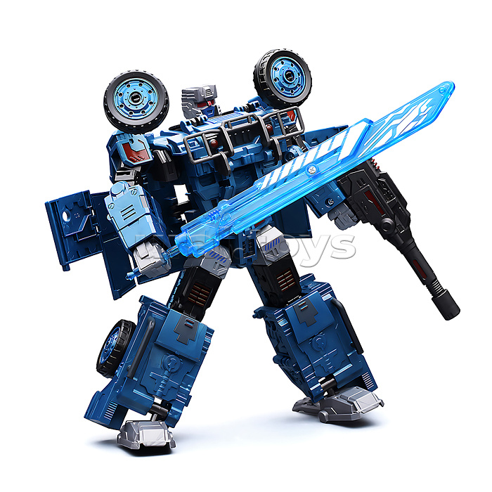 Робот "Воин" трансформирующийся в машину, в коробке