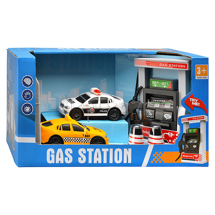 Автозаправка "Городские службы" в коробке