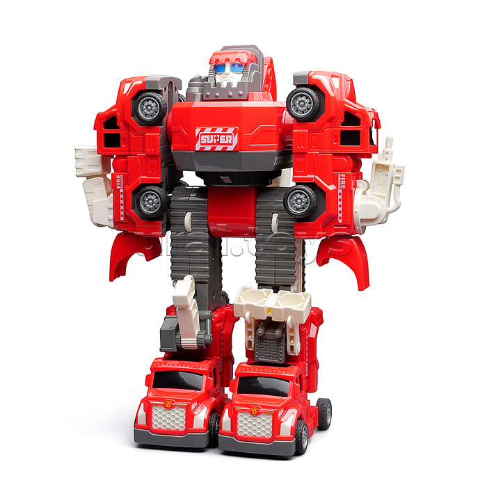 Робот трансформирующийся в пожарную технику, в коробке