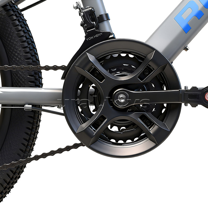 Велосипед 20" Rocket MP-200, цвет серый/синий, размер 11"