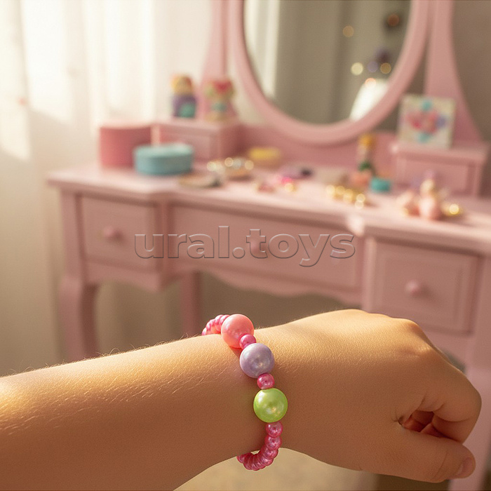 Набор украшений (браслет, кольцо и клипсы) в пакете