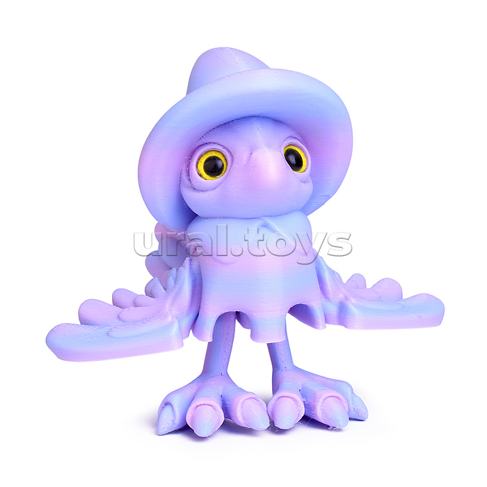 Игрушка-антистресс "Лягушонок в шляпе"