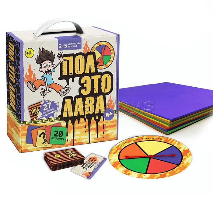 Игра "Пол-это Лава". Влад А4