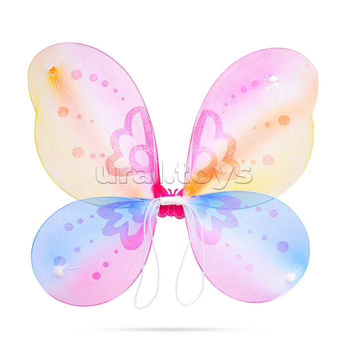 Крылья карнавальные (ободок, крылья, палочка) в пакете