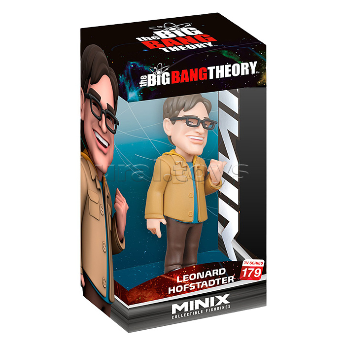 Коллекционная фигурка "The Big Bang Theory" Leonard - "Теория Большого Взрыва" Леонард, 12 см,