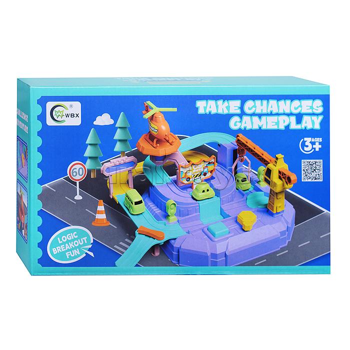 Трек "Секретная база-3" в коробке