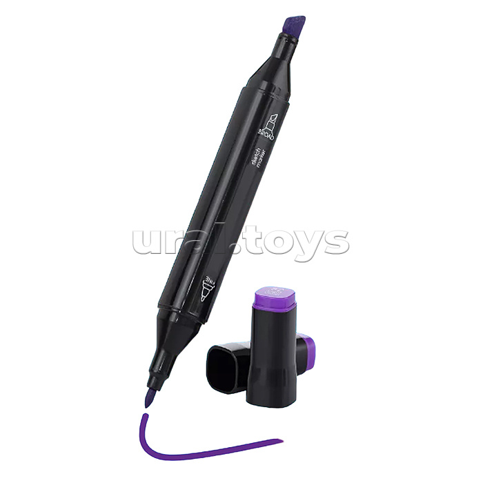 Набор маркеров для скетчинга "Enjoy" 40 цветов, двусторонние