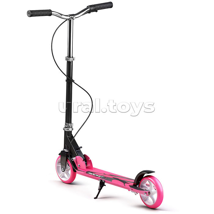 Самокат 2-х колесный ROCKET,колеса PU/ 145 мм,ABEC 7, розовый (в пакете)