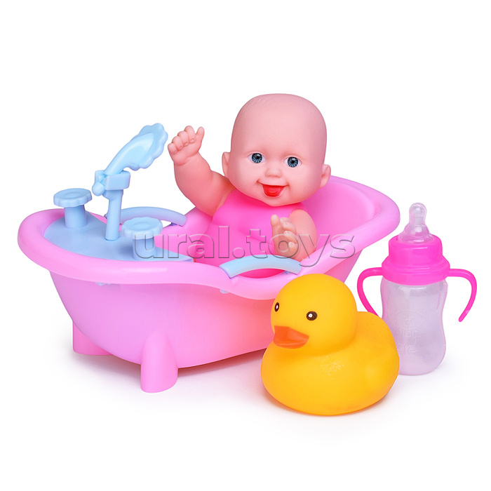 Пупс "Настя" с аксессуарами, в пакете