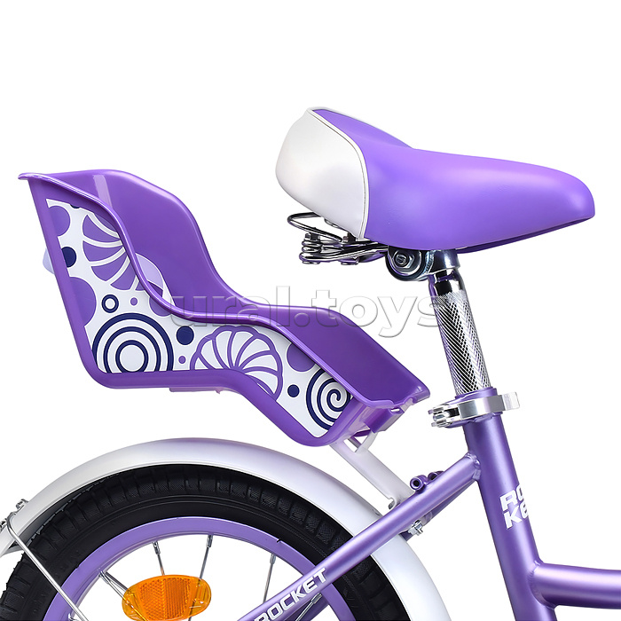 Велосипед 14" Rocket Candy, цвет фиолетовый