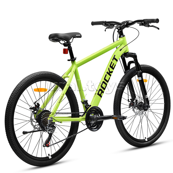 Велосипед 26" Rocket Rower, цвет салатовый, размер 18"