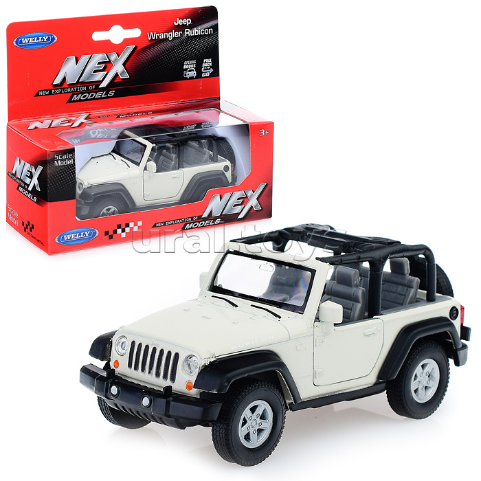 Модель машины 1:34-39 Jeep Wrangler Rubicon