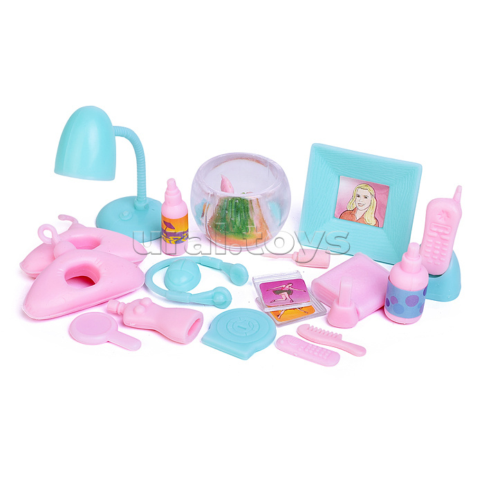 Набор мебели для кукол "Спальная комната" в коробке