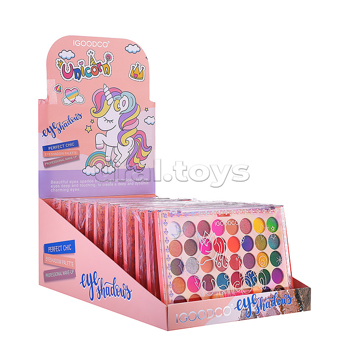 Косметика детская "Единорог" (палетка теней)