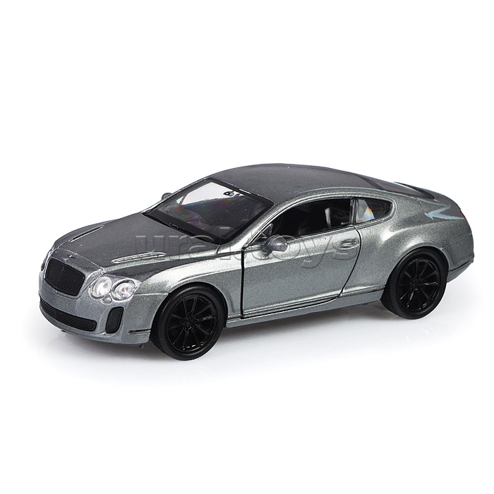 Машинка 1:38  Bentley Continental Supersports, пруж. мех., цвет в асс.