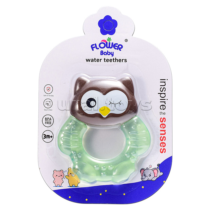 Игрушка -грызунок "Сова"