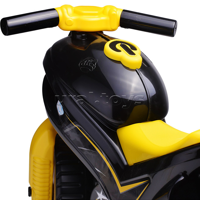 Каталка-мотоцикл "МХ" (чёрно-жёлтая)