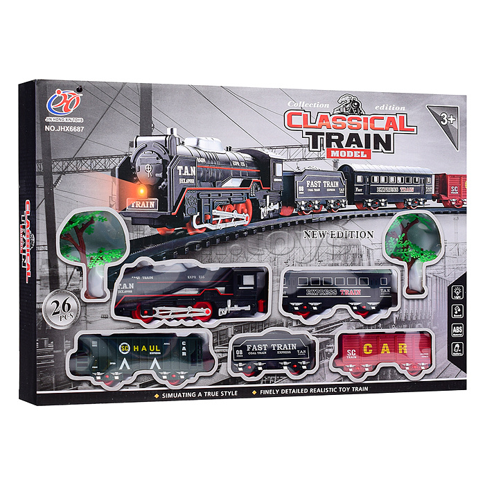 Железная дорога "Classical train model" в коробке