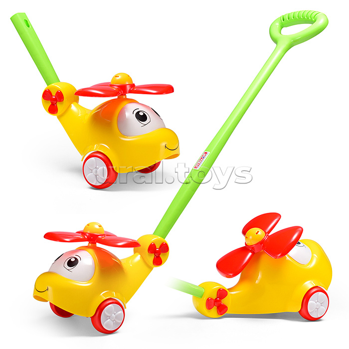 Каталка "Вертолёт" желтый