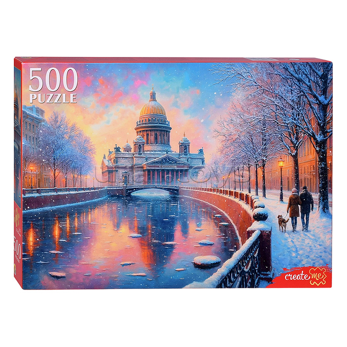 Пазлы 500 "Зимний Санкт-Петербург"