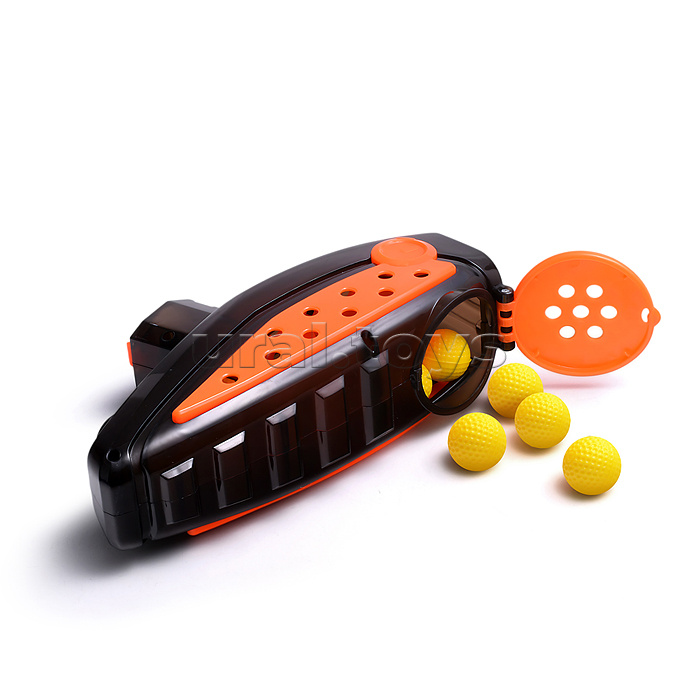 Бластер "Наступление №2" с мягкими шариками, в коробке