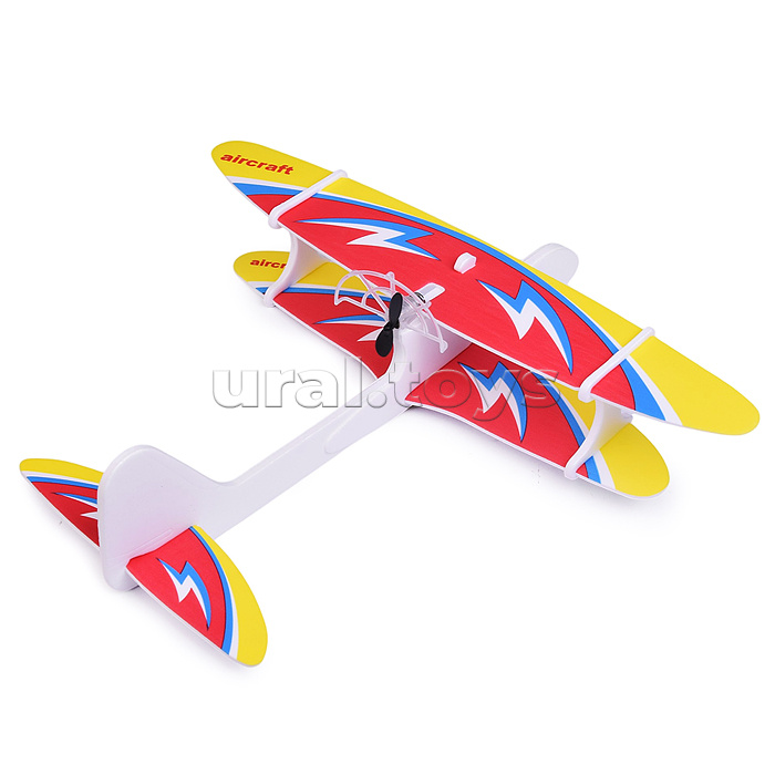 Самолет "Крылатая машина" в коробке