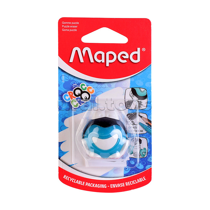 Ластик-пазл для точного стирания, для ч/г карандашей и термочувствительных чернил, ассорти