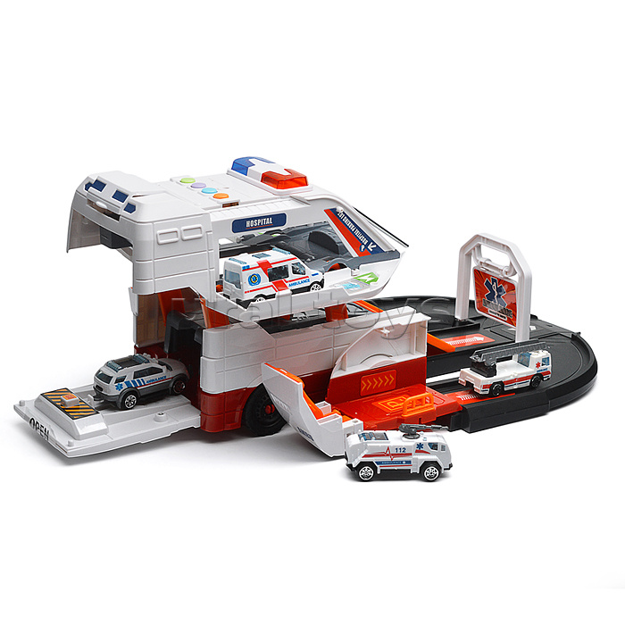 Машина-Трек "Медицина" в коробке