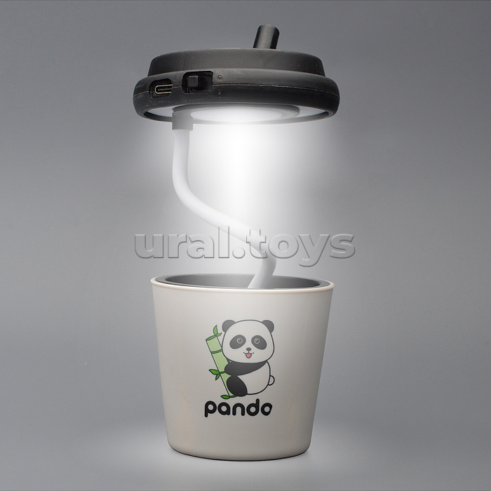 Фонарик-светильник игрушечный "Стакан. Панда" в коробке
